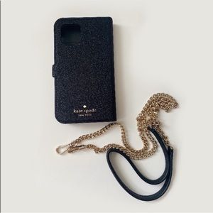 iPhone 12 case Kate Spade shimmy glitter